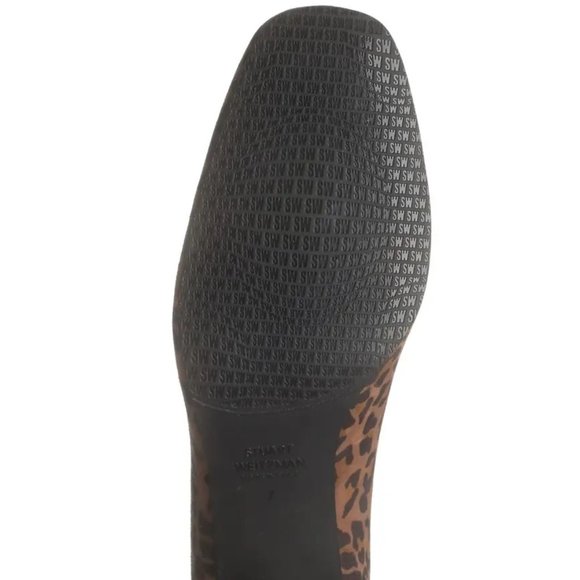 Stuart Weitzman Mary Mid Block Heel Dress Pump - Picture 3 of 12